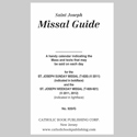 Missal Guide, For Current Year