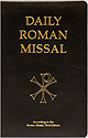 Missal-Daily Roman, Black Leather