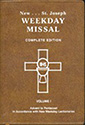 Weekday Missal, Volume I, Rev