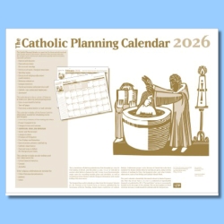 Calendar-Catholic Planning, 2026, Cycle A,  (22x17)