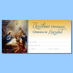 Envelope-Christmas Gift, Bilingual