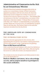 Administration of Communion to the Sick by Extraordinary Ministers