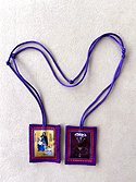 Scapular-Purple Benediction and Protection, End Times, Small