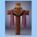 Cross- 10", Crown Of Thorns