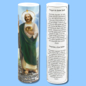 Led Candle-St Jude Bilingual Prayer