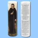 Led Candle-St Peregrine, Bilingual Prayer