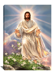 Plaque-The Resurrection, Canvas