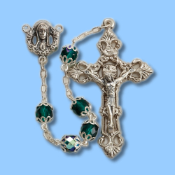 Rosary-Emerald