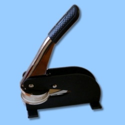 Embossing Seal 2" Dia, Long Reach