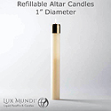 Candle-Refillable, 1" X 16"