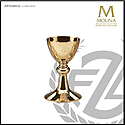 Chalice & Paten-Sterling Cup, Gold Plated