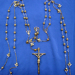Rosary-Crystal/Angels Lasso