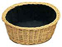 Basket-12" diameter x 4" deep, Unlined