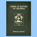 Book-Order Of Baptism Of Children, Bilingual