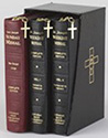 Book Set-Missal Weekday V1-V2 & Sunday, Leather, Revised