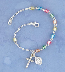 Bracelet-Crystal, Rosary