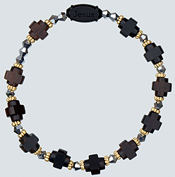 Bracelet-Rosary Wood