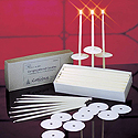 Congregational Candles, 50/Box, 51% Beeswax