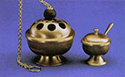 Censer & Boat-Satin Bronze