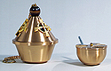 Censer & Boat-Satin Bronze