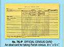 Census Cards