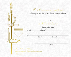 Certificate-Communion