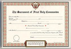 Certificate-Communion