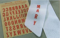 Confirmation Scarf Letters-Red Or White?