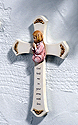 Cross-  8", Girl Praying