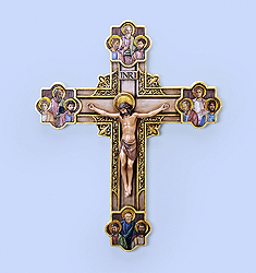 Crucifix- 10", Apostles
