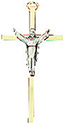 Crucifix-  4", Risen Christ