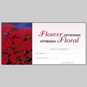 Envelope-Christmas Flower, Bilingual