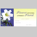 Envelope-Easter Flower, Bilingual