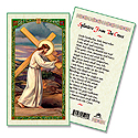 Holy Card-Christ With Cross