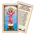 Holy Card-Divino Nino Jesus