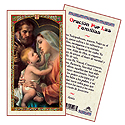 Holy Card-Holy Family