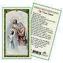 Holy Card-Holy Family