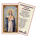 Holy Card-Immaculate Heart