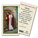 Holy Card-Jesus Knocking