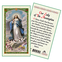 Holy Card-Lady Of Assumption