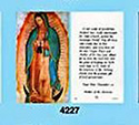 Holy Card-Lady Of Guadalupe