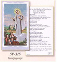 Holy Card-Lady Of Medjugorje