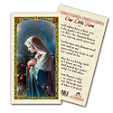 Holy Card-Mystical Rose