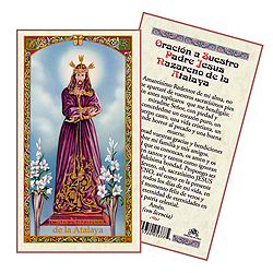 Holy Card-Padre Jesus Nazareno