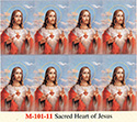 Holy Card-Printed, Sacred Heart