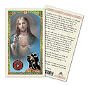 Holy Card-Sacred Heart