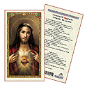 Holy Card-Sacred Heart