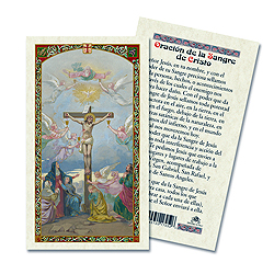 Holy Card-Sangre De Cristo