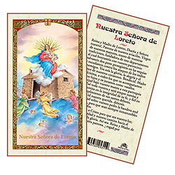 Holy Card-Senora De Loretto
