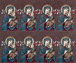 Holy Card-Sheet, Lady Of Perpetual Help